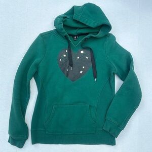 G BY GUESS Beautiful Green Hoodie SZ S